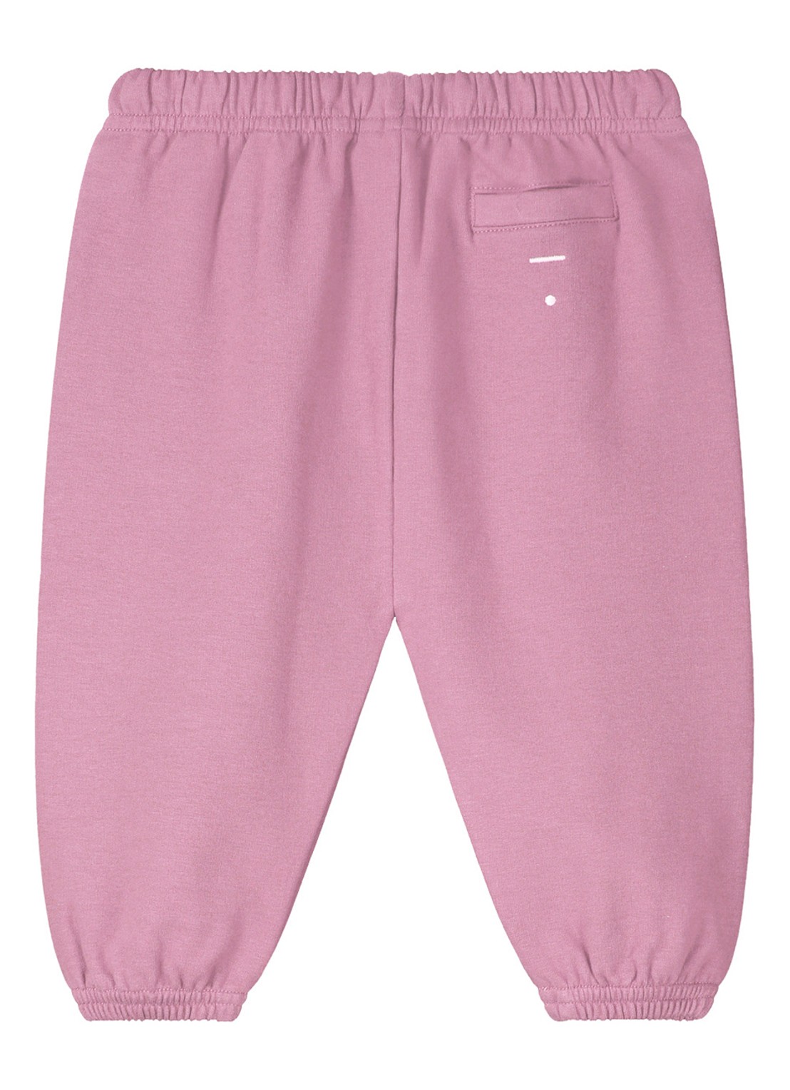 Gray Label Tapered fit joggingbroek in katoenblend - achterkant 2 lichtroze