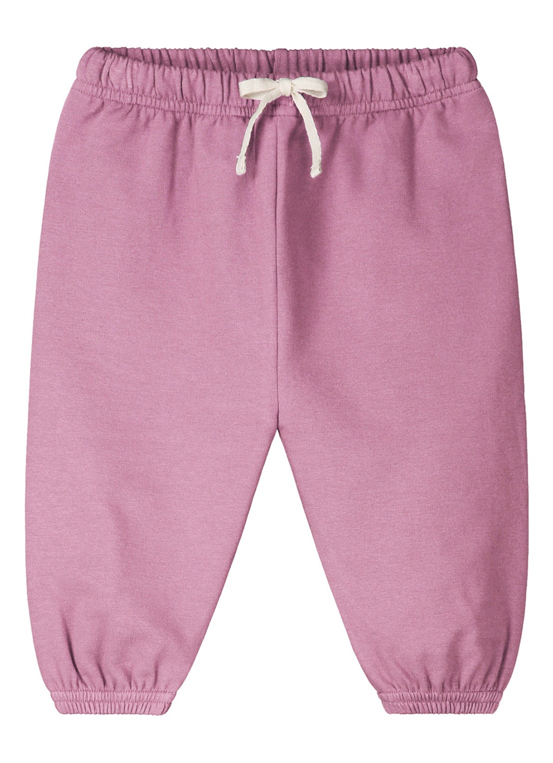 Gray Label Tapered fit joggingbroek in katoenblend - voorkant lichtroze