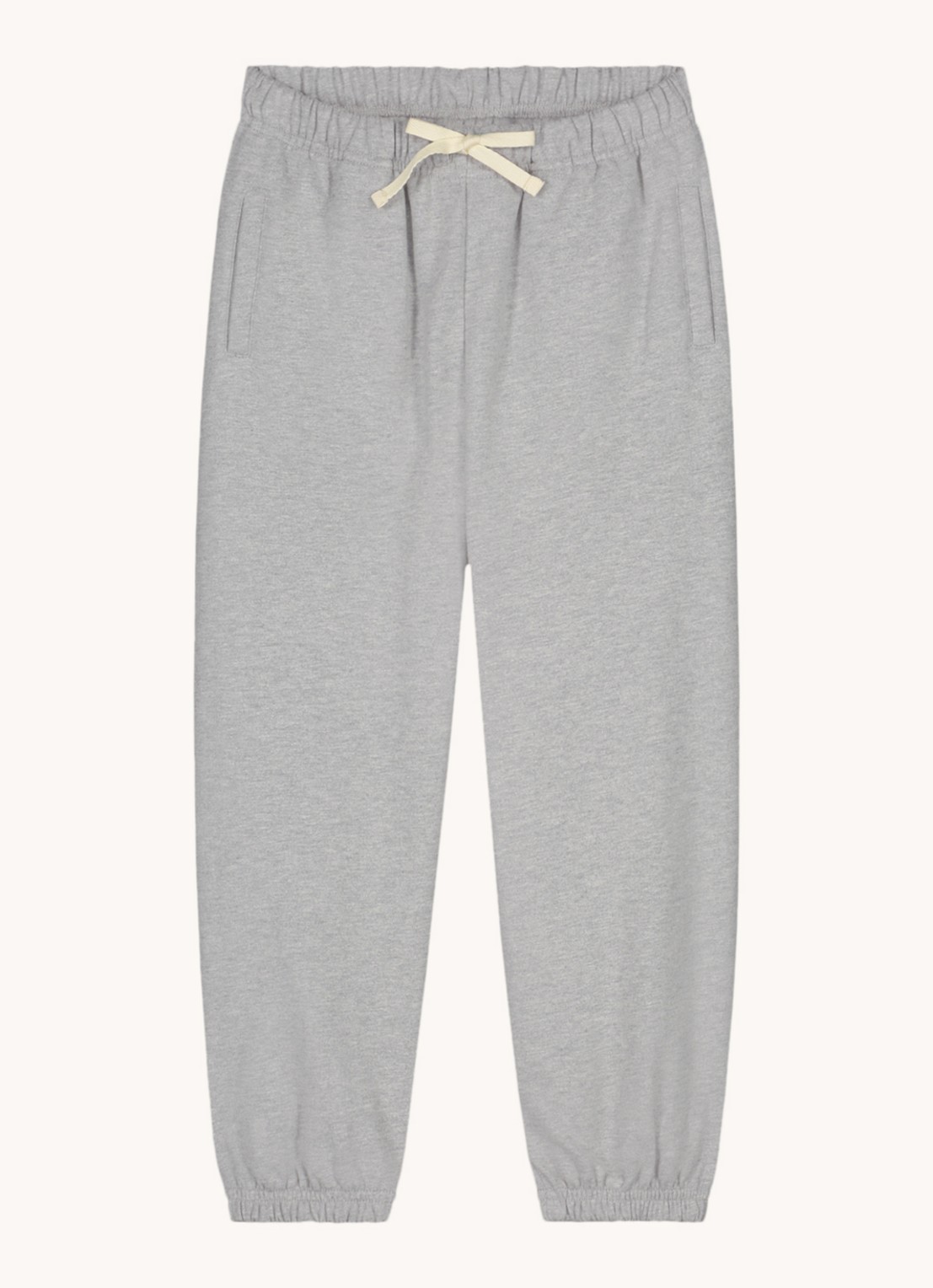 Gray Label Tapered fit joggingbroek met steekzakken - voorkant 3 grijsmele