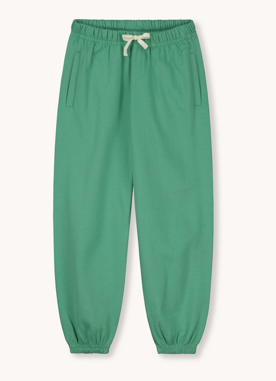Gray Label Tapered fit joggingbroek met steekzakken - voorkant 2 groen