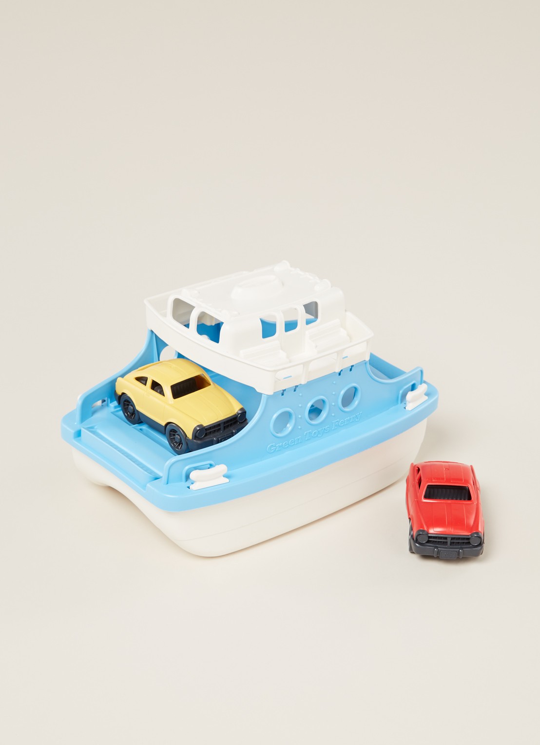 Green Toys Ferry boot - voorkant 2 lichtblauw