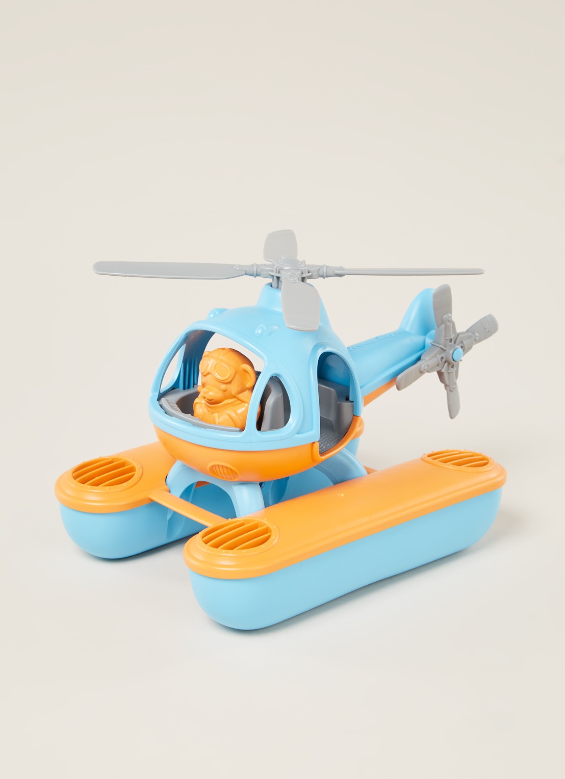 Green Toys Seacopter helikopter - voorkant 2 blauw