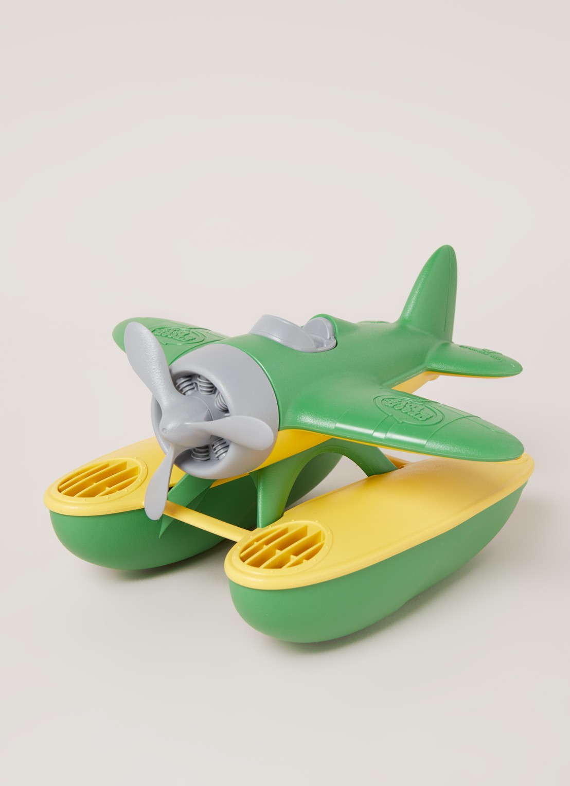 Green Toys Watervliegtuig - voorkant 2 groen