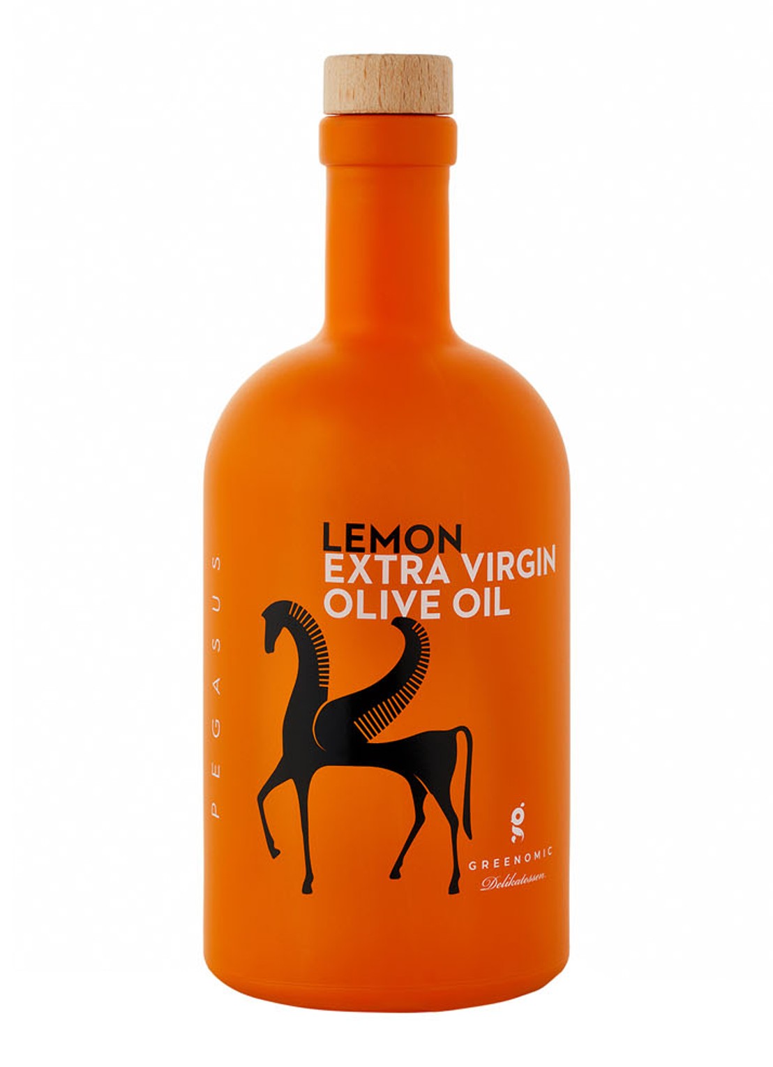 Greenomic Extra Virgin Lemon olijfolie 500 ml - voorkant undefined