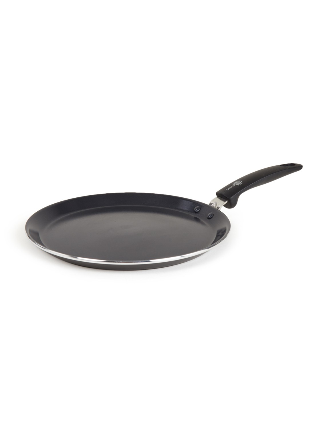 GreenPan Essentials pannenkoekenpan Ø28 cm - voorkant 2 zwart