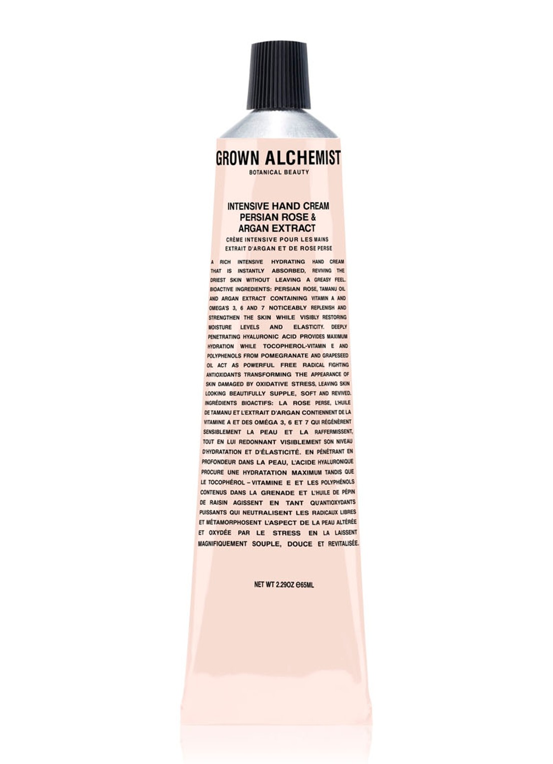 Grown Alchemist Persian Rose & Argan Extract Intensive Hand Cream - handcrème - voorkant undefined