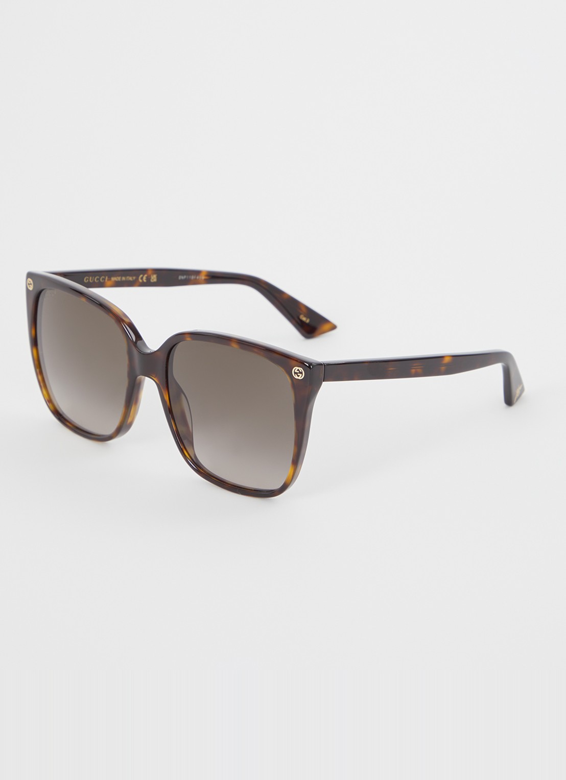 Gucci Butterfly zonnebril GG0022S - voorkant 4 bruin