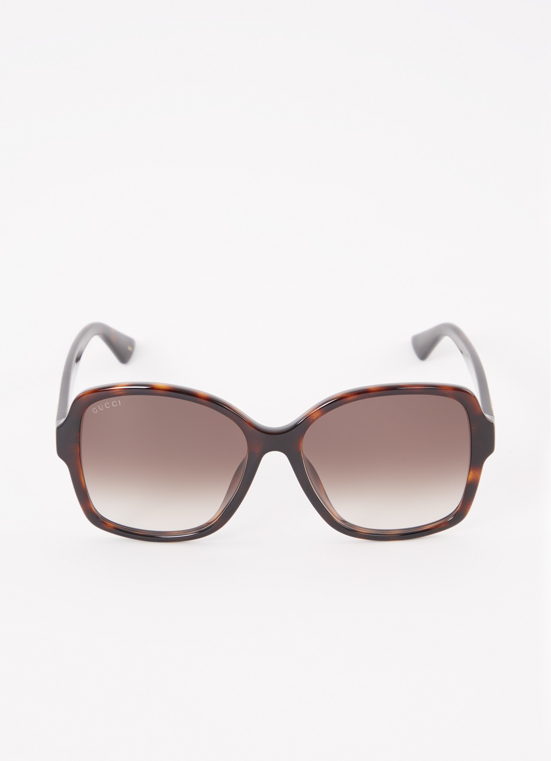 Gucci Butterfly zonnebril GG0765SA - detail donkerbruin