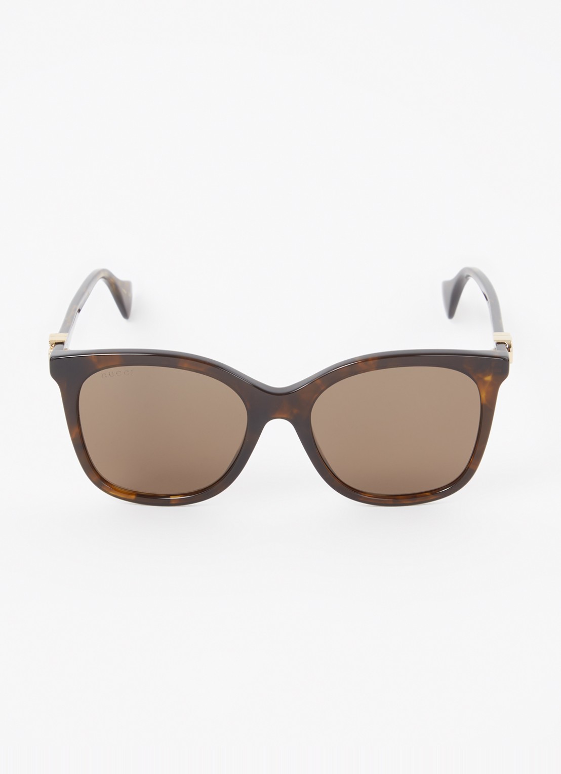 Gucci Butterfly zonnebril GG1071S - detail 3 donkerbruin