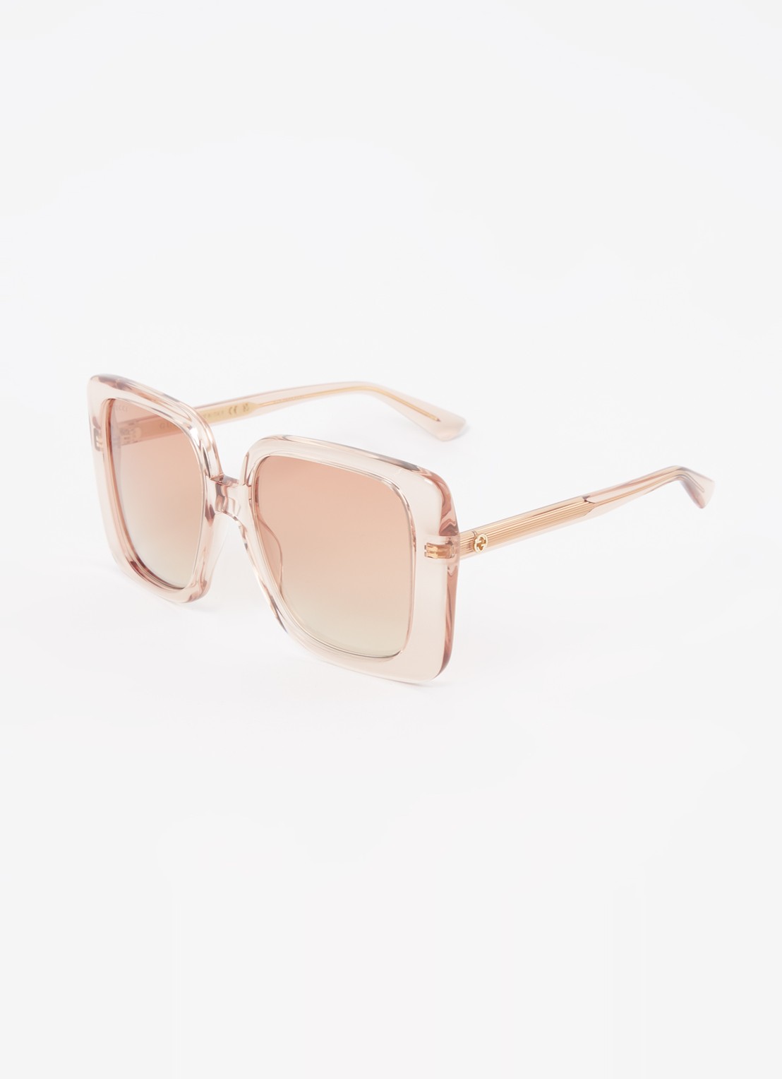 Gucci Butterfly zonnebril GG1314S - voorkant lichtroze