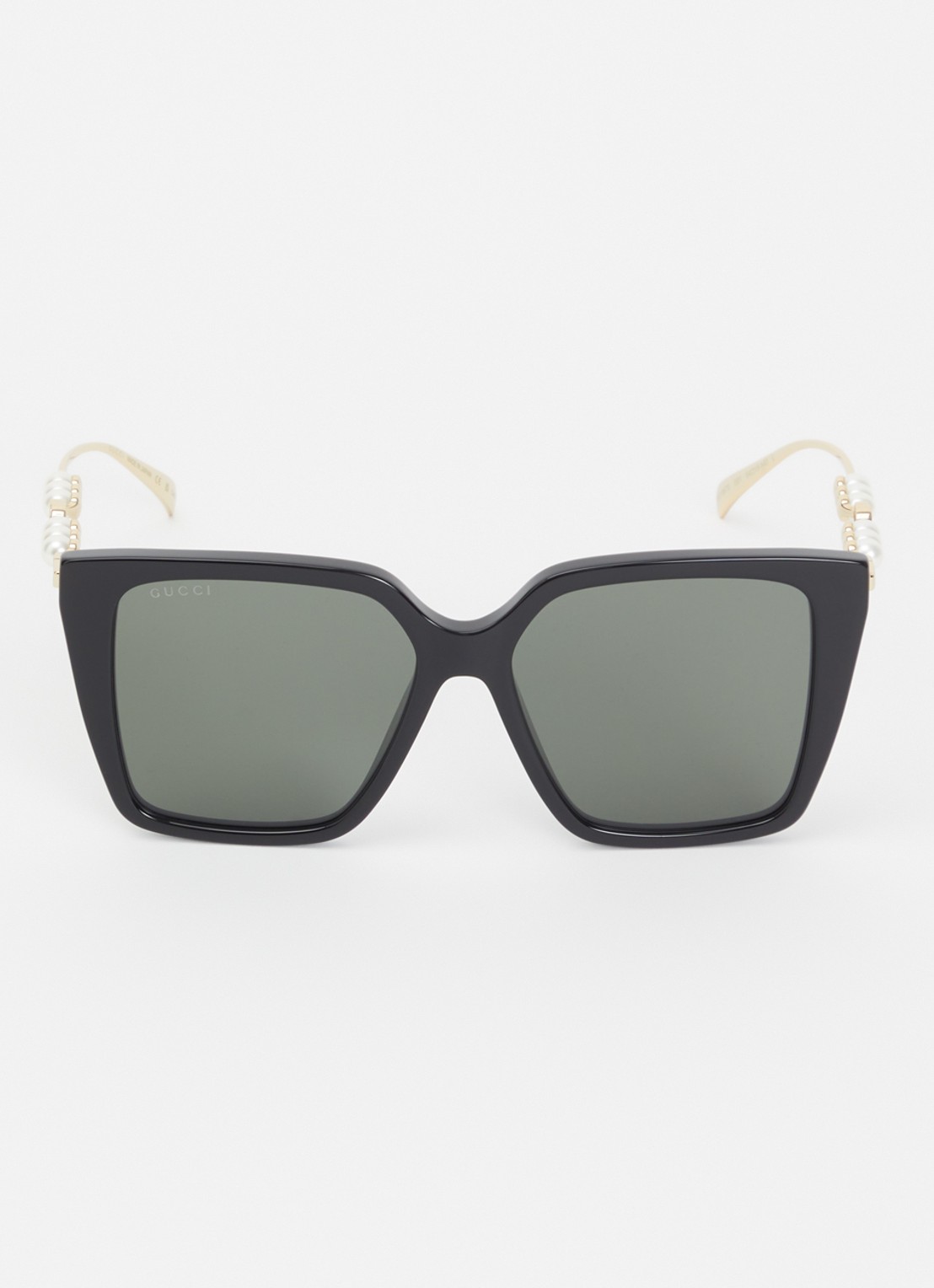 Gucci Butterfly zonnebril GG1967S - detail zwart