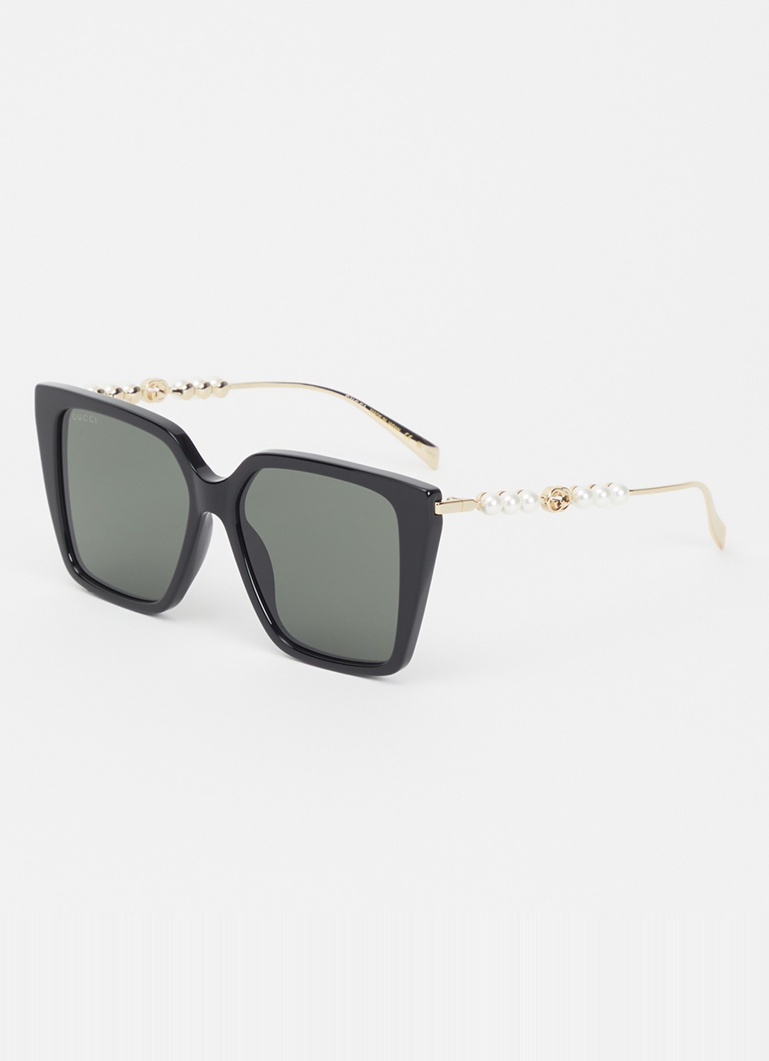 Gucci Butterfly zonnebril GG1967S - voorkant 4 zwart