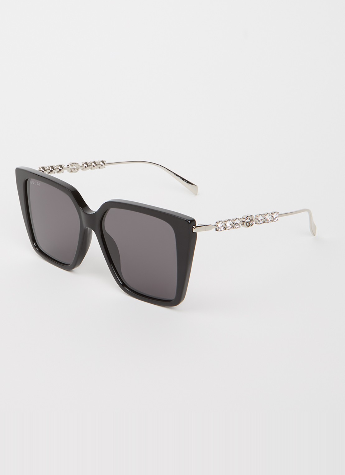 Gucci Butterfly zonnebril GG1967S - voorkant zilver