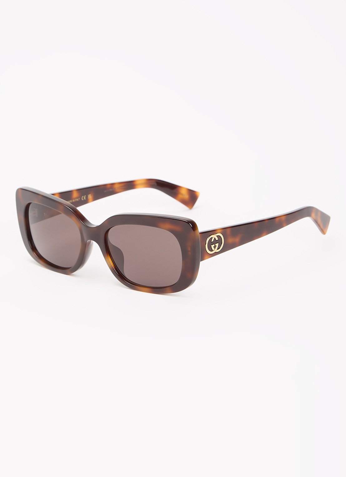 Gucci Butterfly zonnebril GG1979SK - voorkant 4 donkerbruin