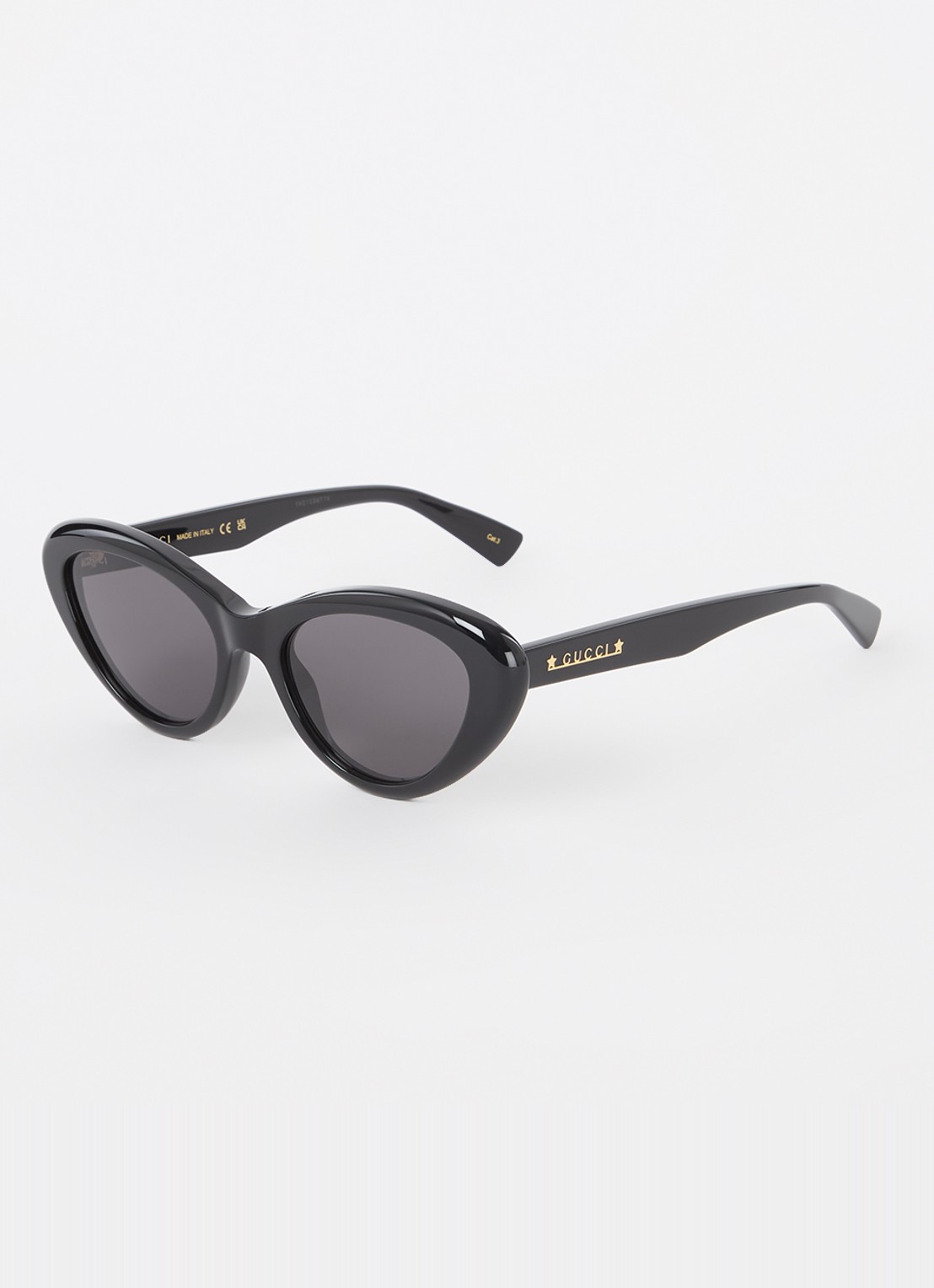 Gucci Cat Eye zonnebril GG1170S - voorkant zwart