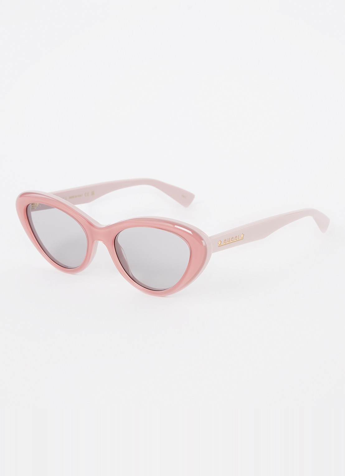 Gucci Cat Eye zonnebril GG1170S - voorkant 4 lichtroze