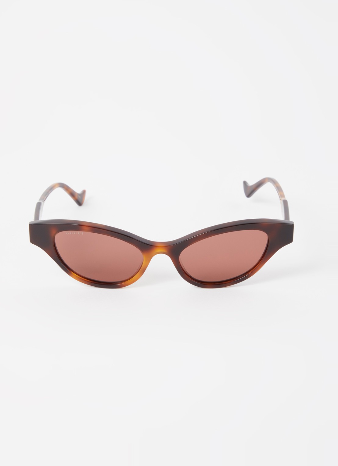 Gucci Cat Eye zonnebril GG1298S - detail bruin