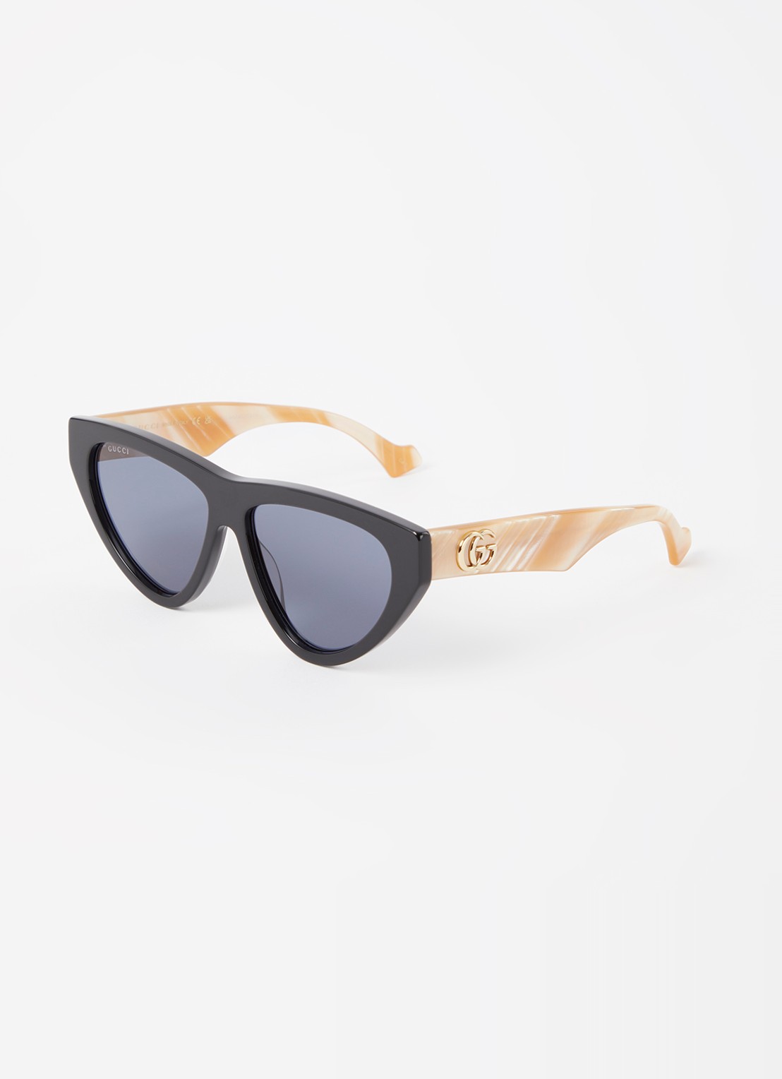 Gucci Cat Eye zonnebril GG1333S - voorkant 4 zwart