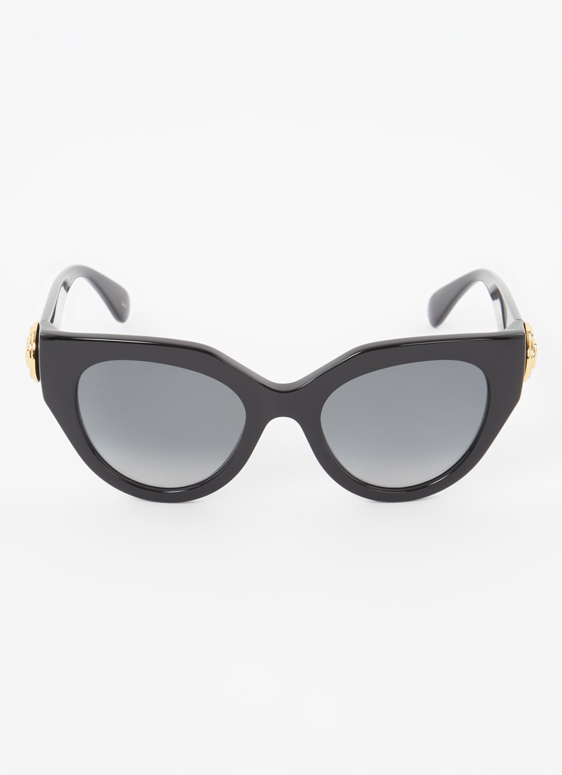 Gucci Cat Eye zonnebril GG1408S - detail zwart