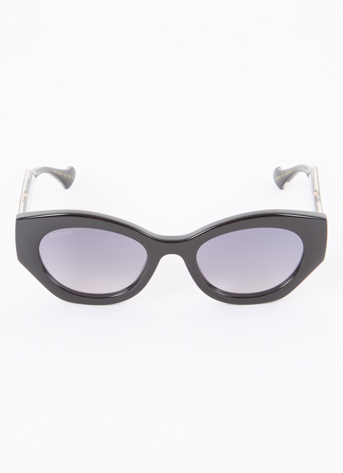Gucci Cat Eye zonnebril GG1553S - detail 3 zwart