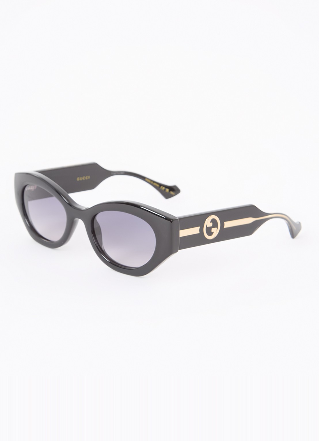 Gucci Cat Eye zonnebril GG1553S - voorkant zwart