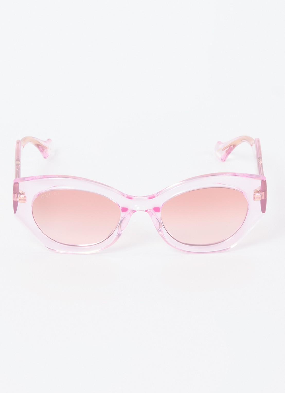 Gucci Cat Eye zonnebril GG1553S  - detail 3 roze