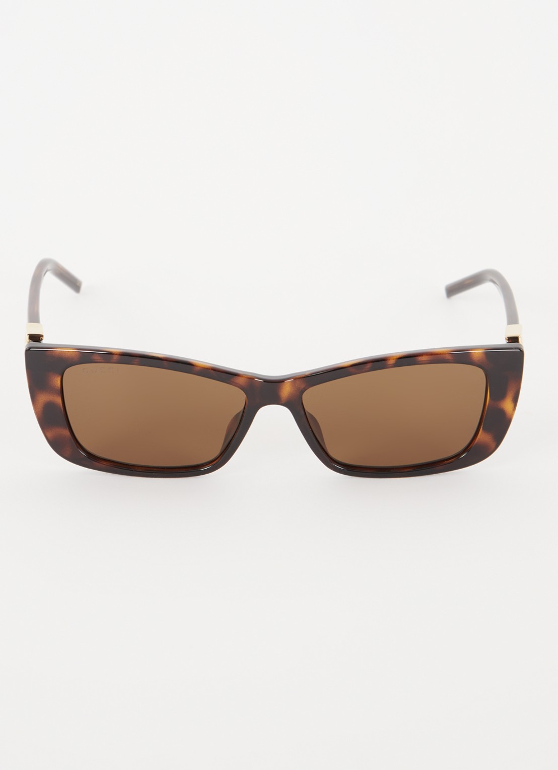Gucci Cat Eye zonnebril GG1681S - detail bruin