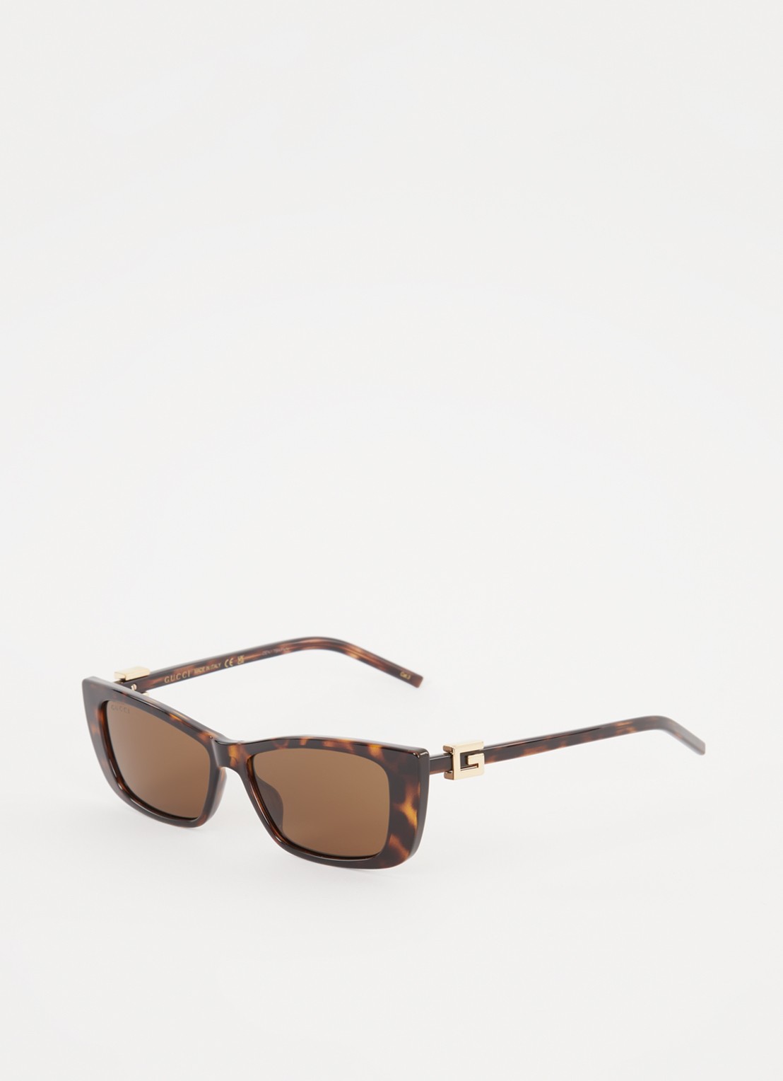 Gucci Cat Eye zonnebril GG1681S - voorkant 4 bruin
