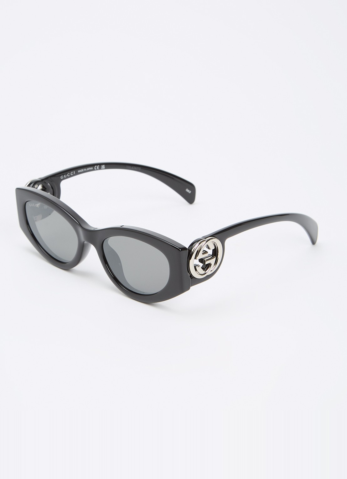 Gucci Cat Eye zonnebril GG1691S - voorkant zwart