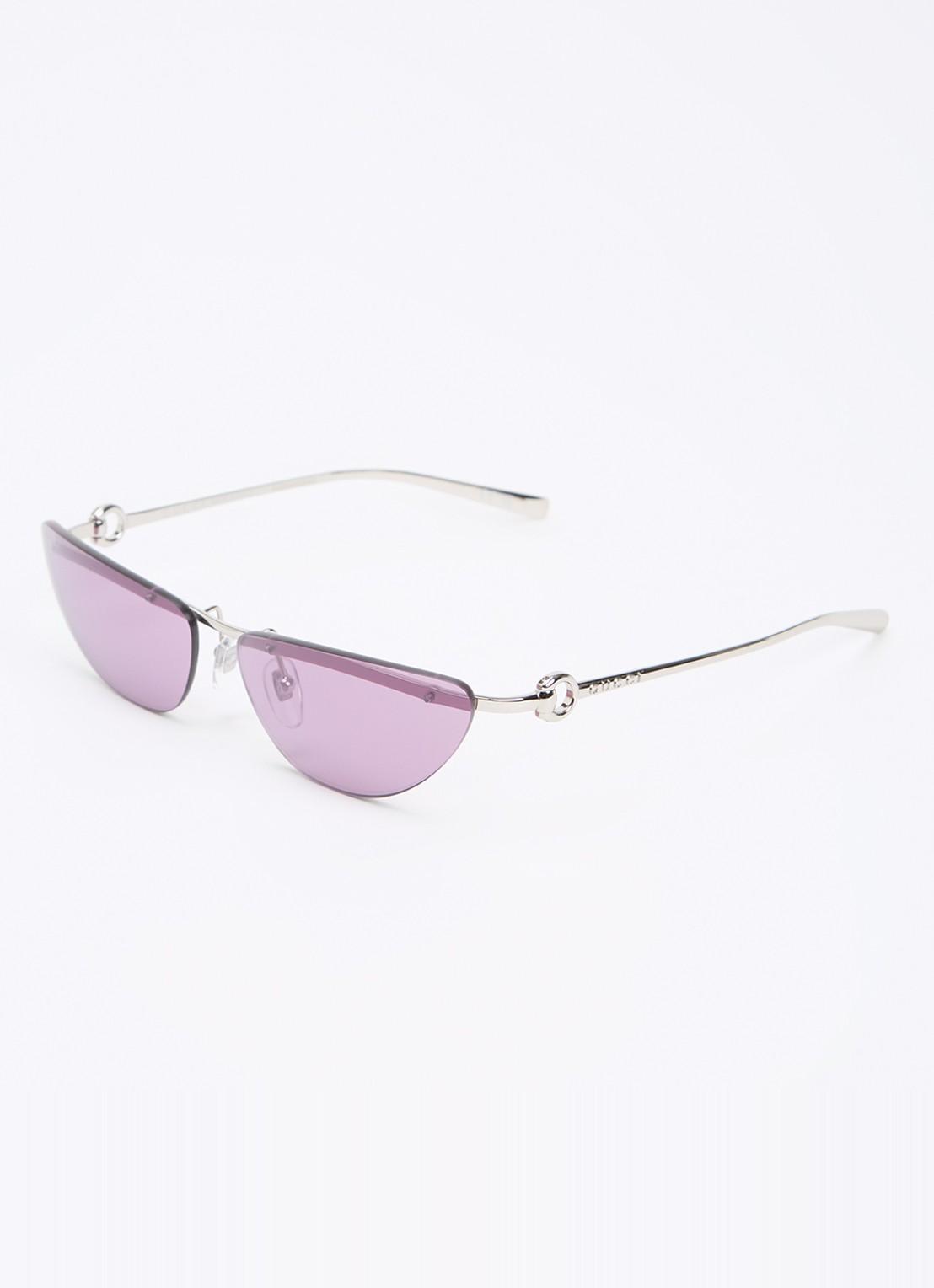 Gucci Cat Eye zonnebril GG1701S - voorkant goud