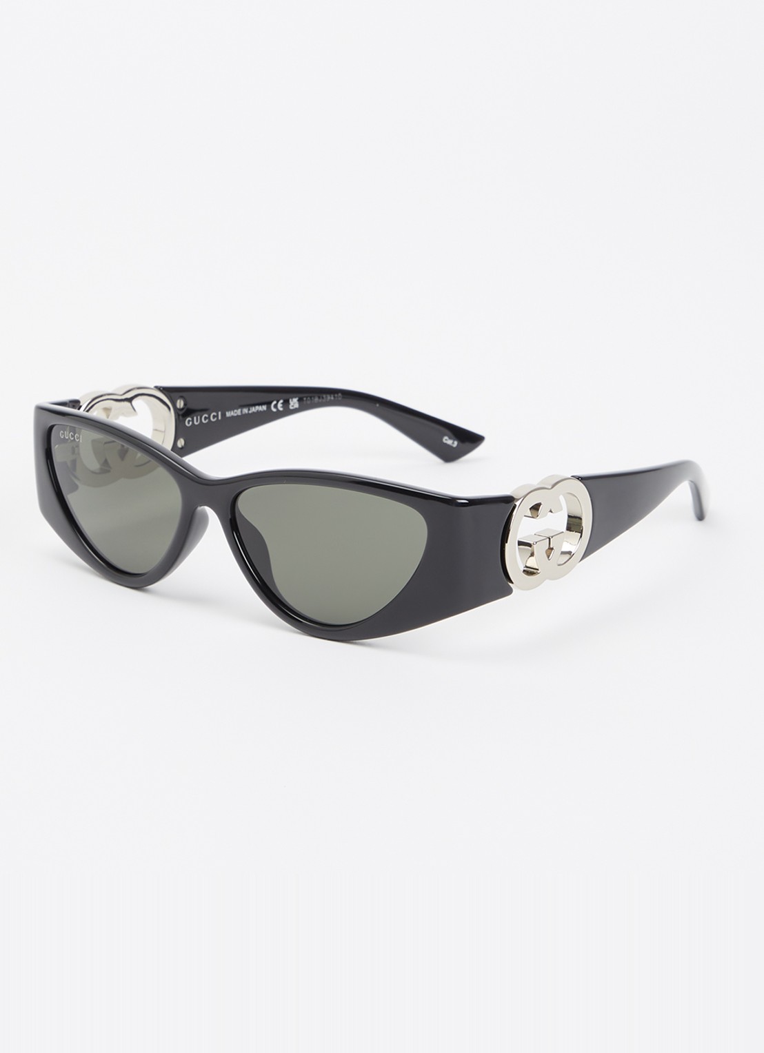 Gucci Cat Eye zonnebril GG1824S - voorkant zwart
