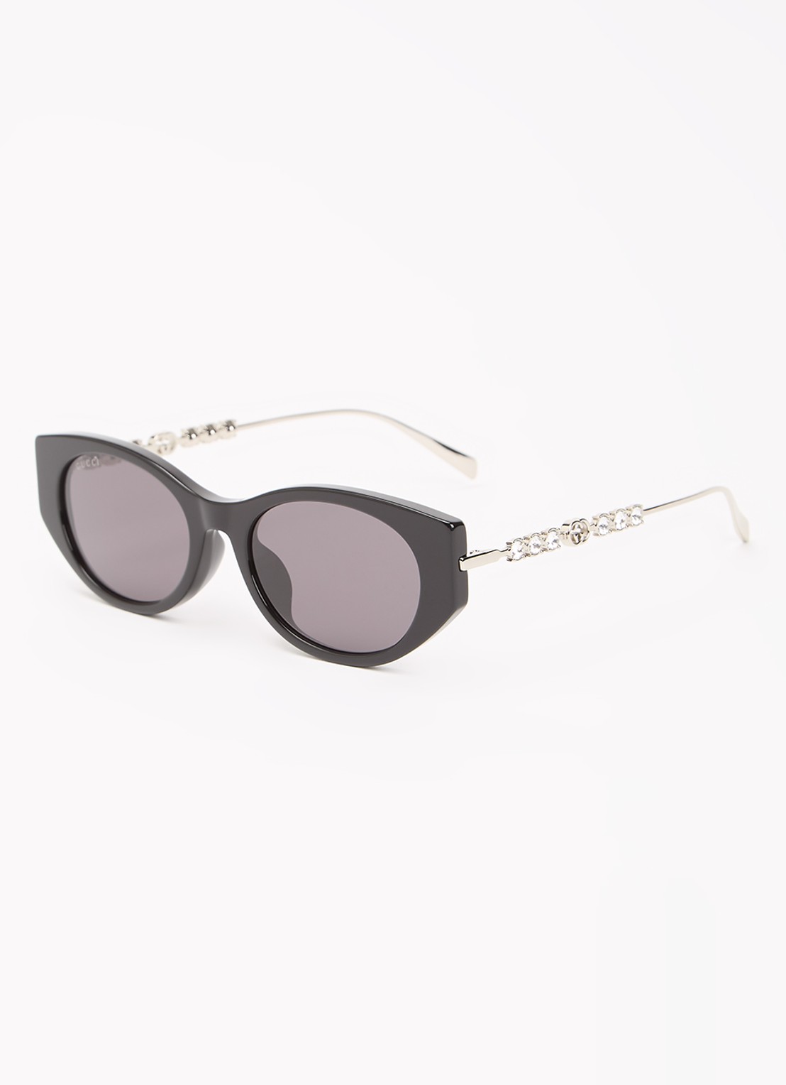 Gucci Cat eye zonnebril GG1970SA - voorkant zilver