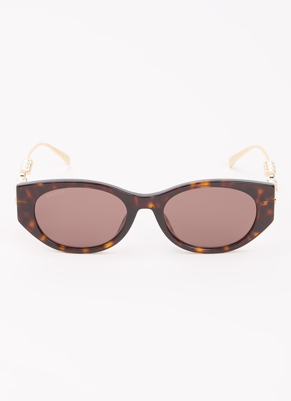 Gucci Cat eye zonnebril GG1970SA - detail goud
