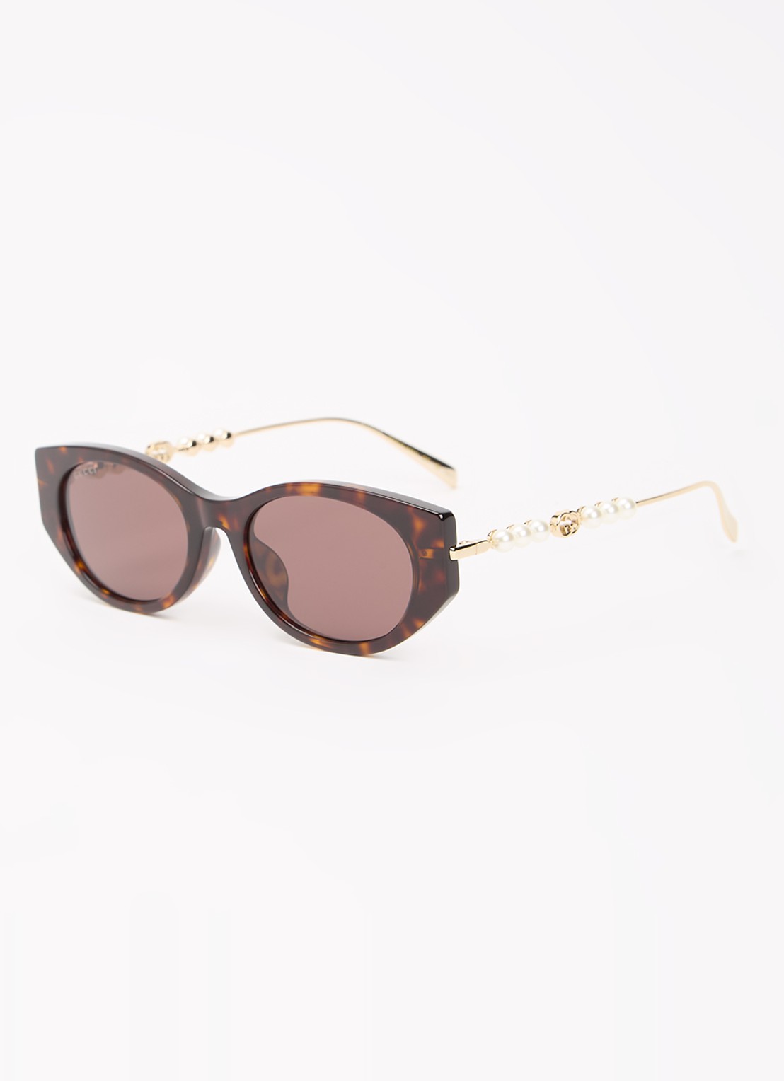Gucci Cat eye zonnebril GG1970SA - voorkant 4 goud