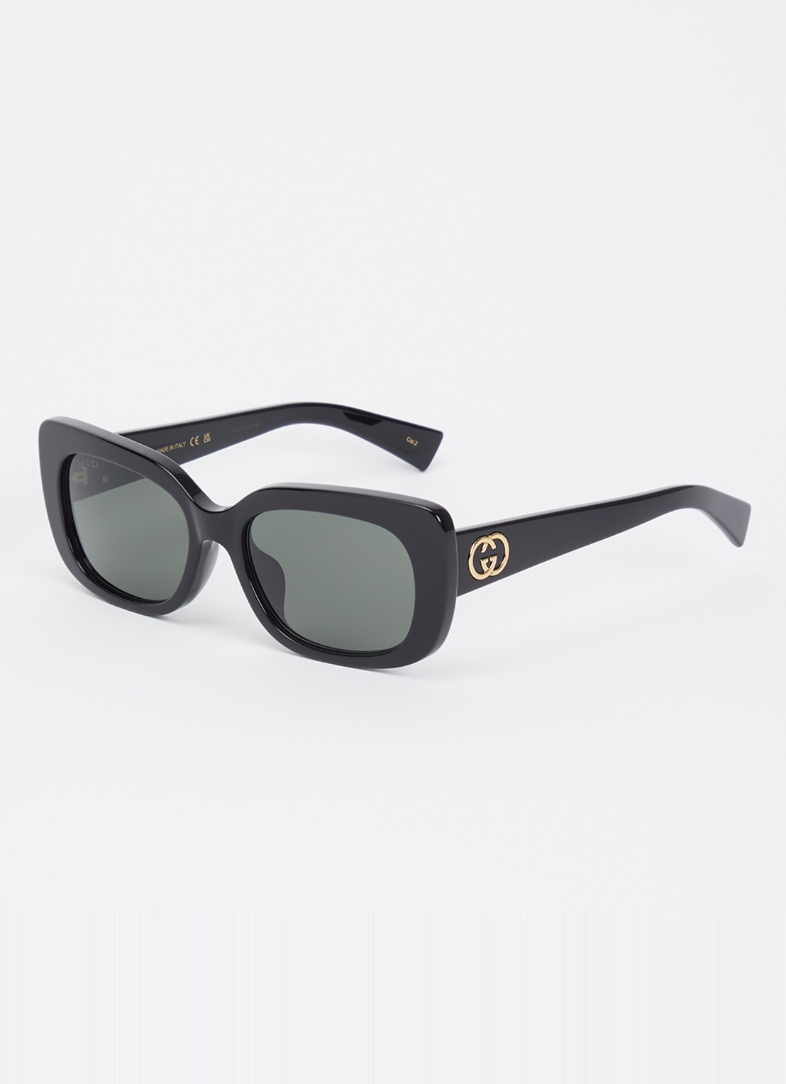 Gucci Cat Eye zonnebril GG1979SK - voorkant 4 zwart