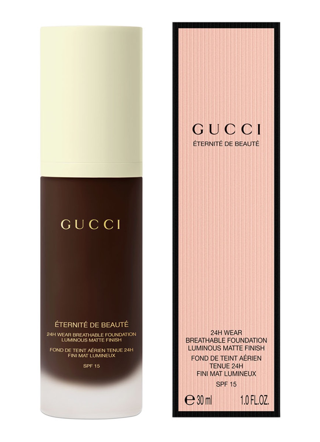Gucci Eternité de Beauté - foundation SPF 15 - voorkant 2 570n - neutral deep