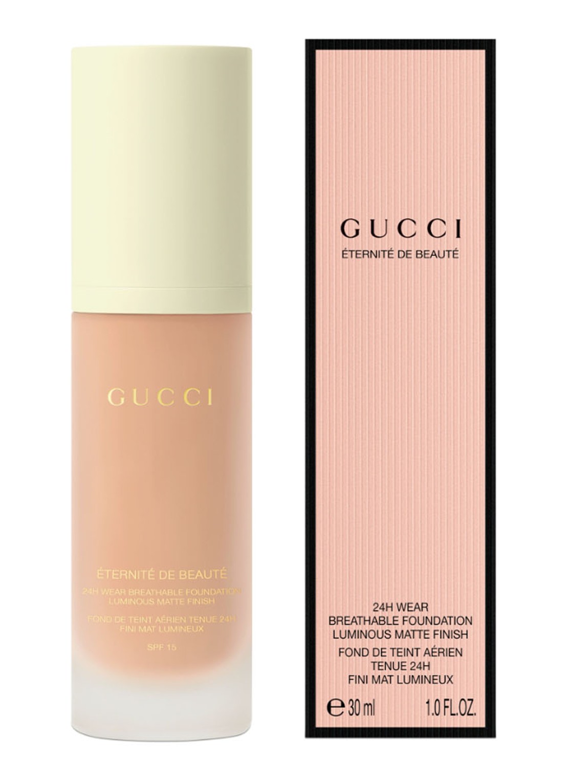 Gucci Eternité de Beauté - foundation SPF 15 - voorkant 7 205c - cool fair medium