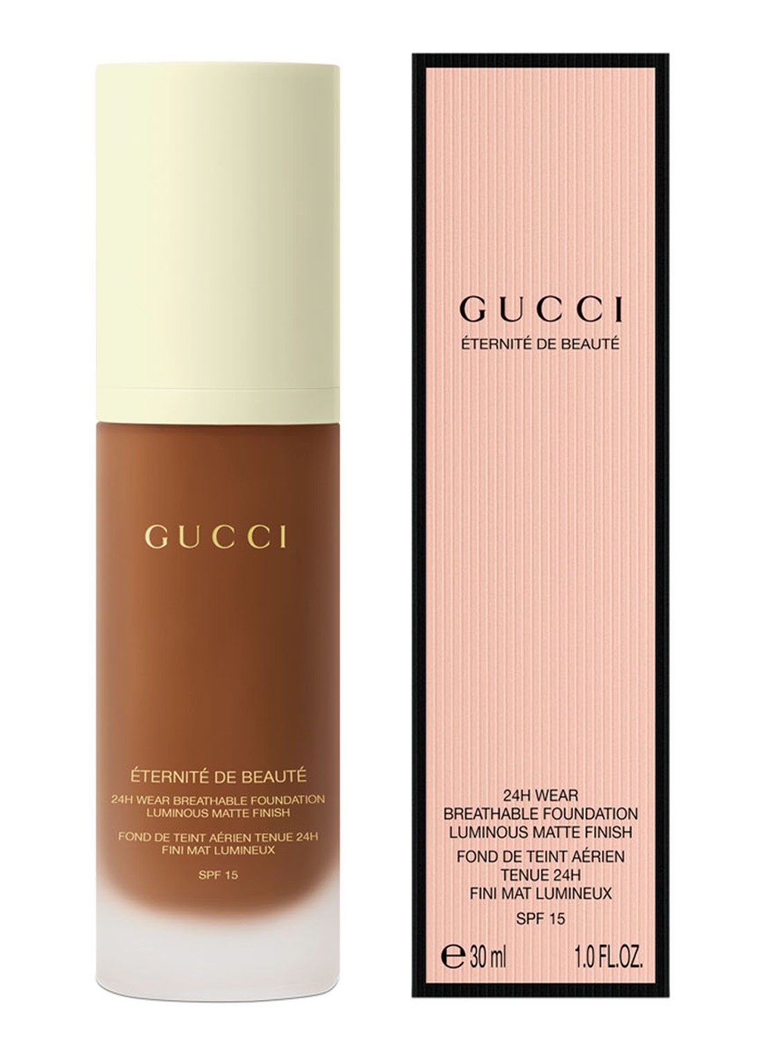 Gucci Eternité de Beauté - foundation SPF 15 - voorkant 7 430n - neutral medium deep