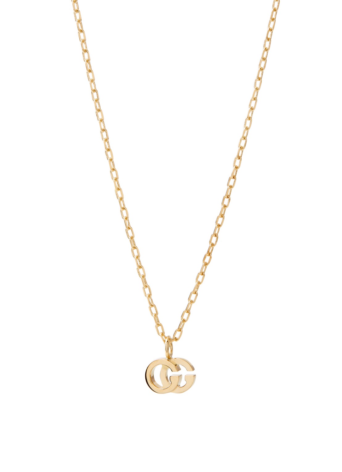 Gucci GG Running ketting van 18k geelgoud met topaas  - voorkant 3 goud
