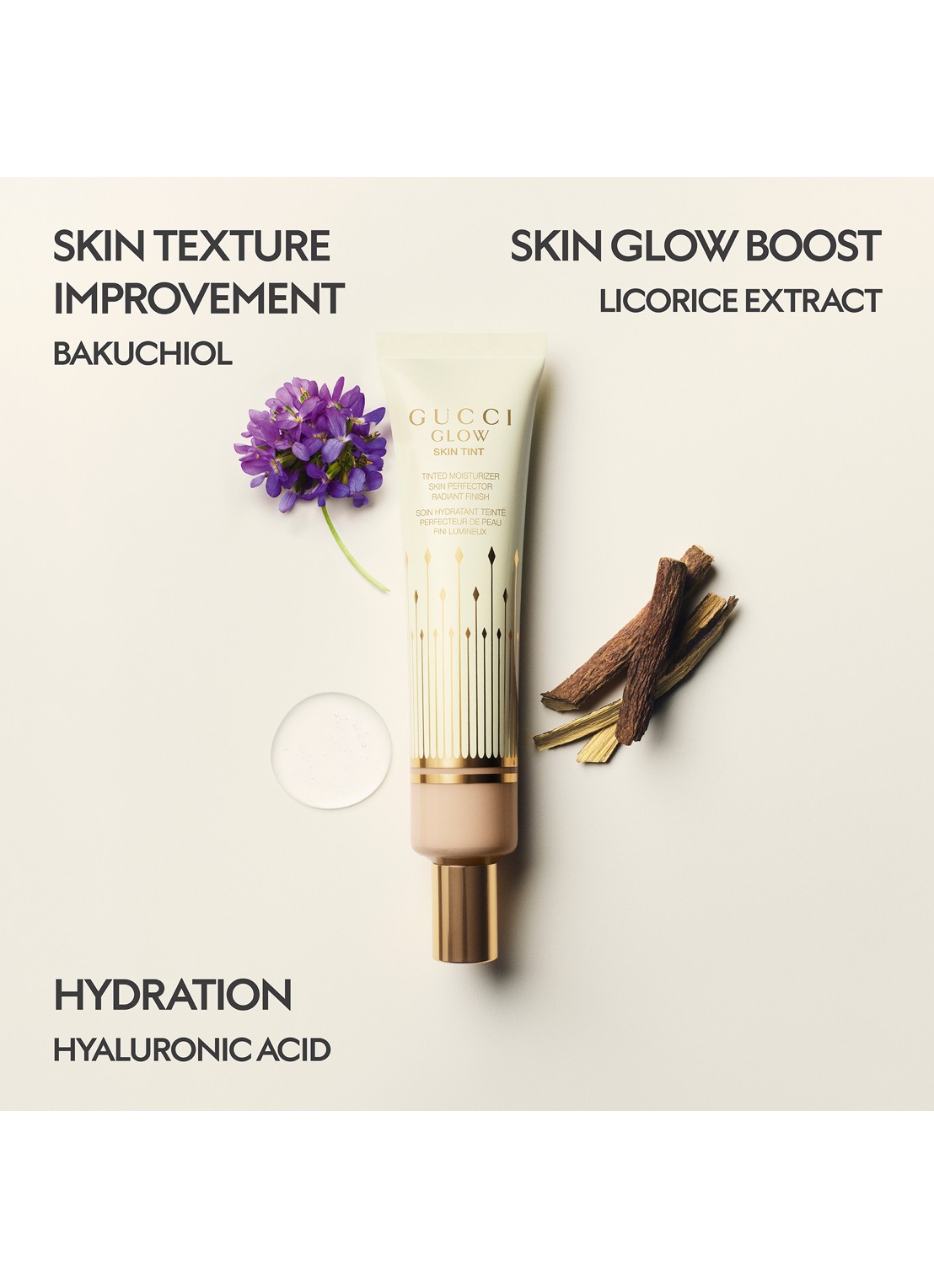 Gucci Glow Skint Tint Moisturizer - getinte dagcrème  - detail 5 54