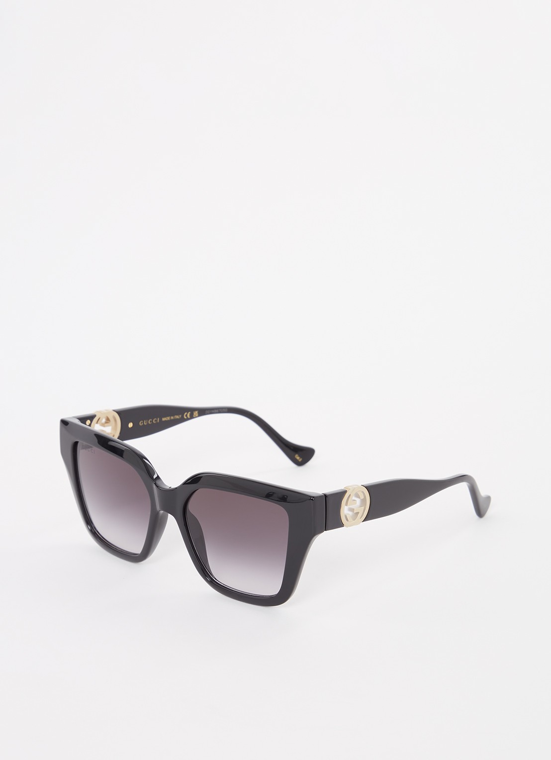 Gucci GUCCI *GC001630 GG1023S BLK SH - voorkant zwart