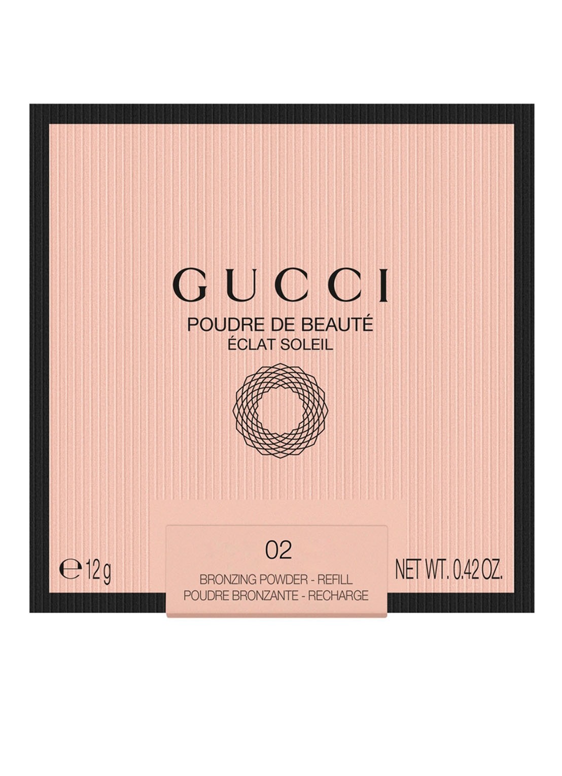 Gucci Gucci Poudre de Beauté Mat Naturel - gezichtspoeder navulling - voorkant 2 02 light