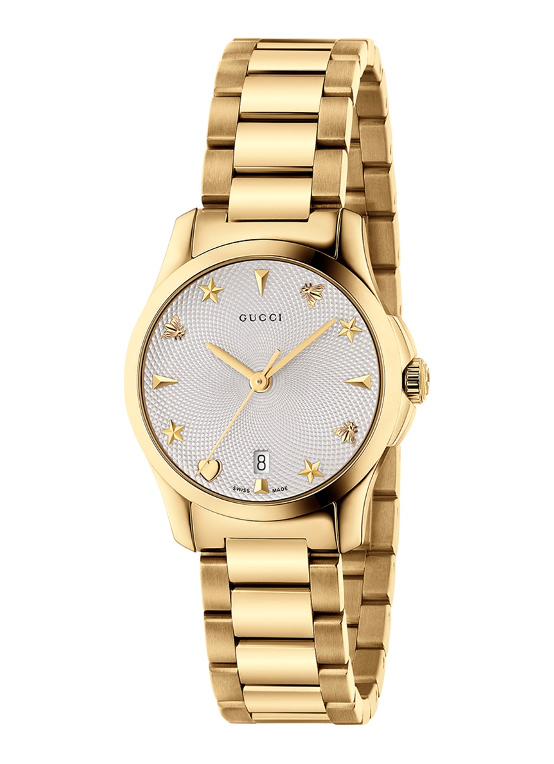 Gucci Horloge G-TIMELESS YA126576 - voorkant goud