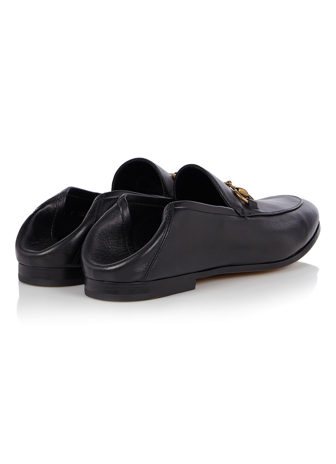 Gucci Horsebit loafer van leer - detail 2 zwart