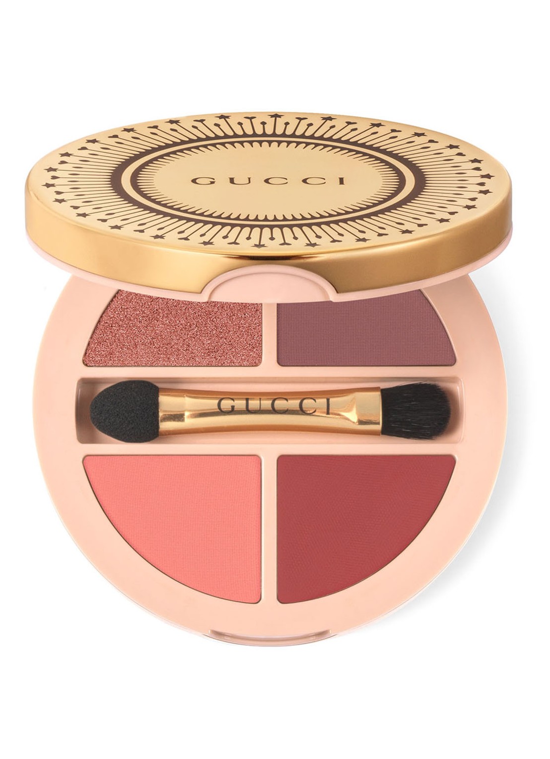 Gucci Palette de Beauté Quatuor - oogschaduw palette - voorkant 6 02 - rosa nitida