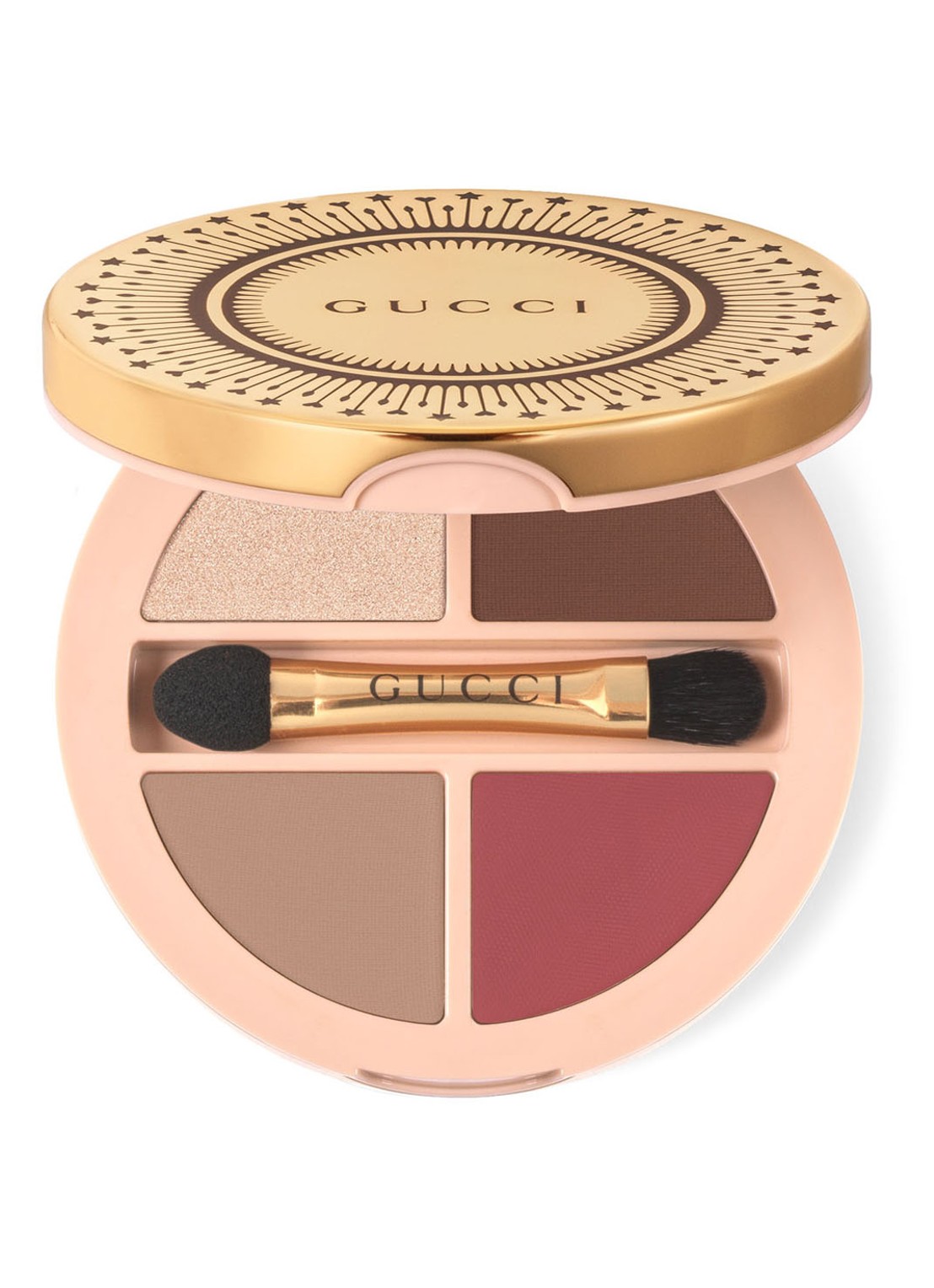 Gucci Palette de Beauté Quatuor - oogschaduw palette - voorkant 5 01 - summerina brown