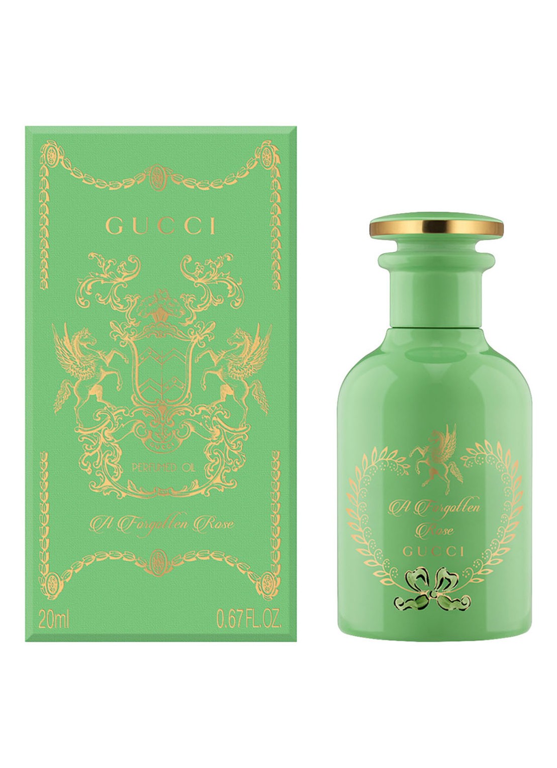 Gucci Perfumed Oil A Forgotten Rose - parfumolie - voorkant 3 undefined