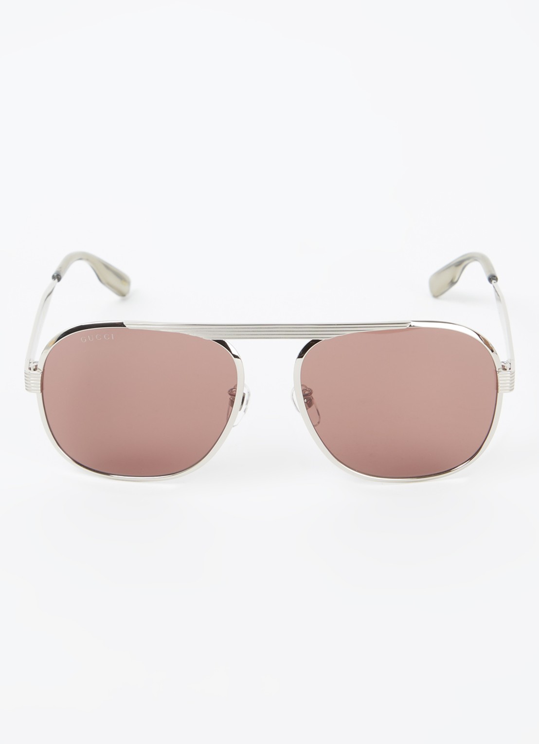 Gucci Piloten zonnebril GG1514S - detail 3 zilver
