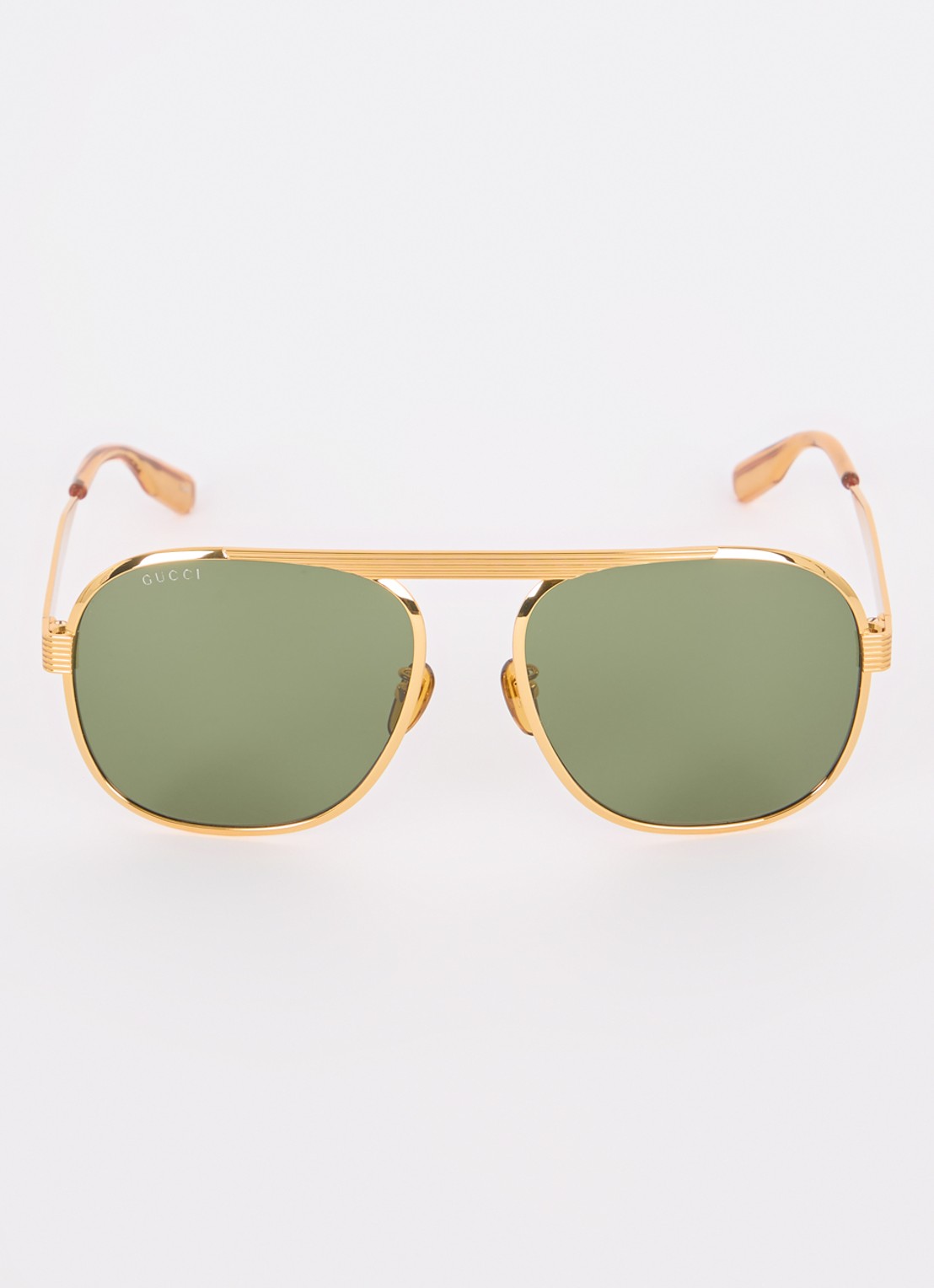 Gucci Piloten zonnebril GG1514S - detail 3 goud