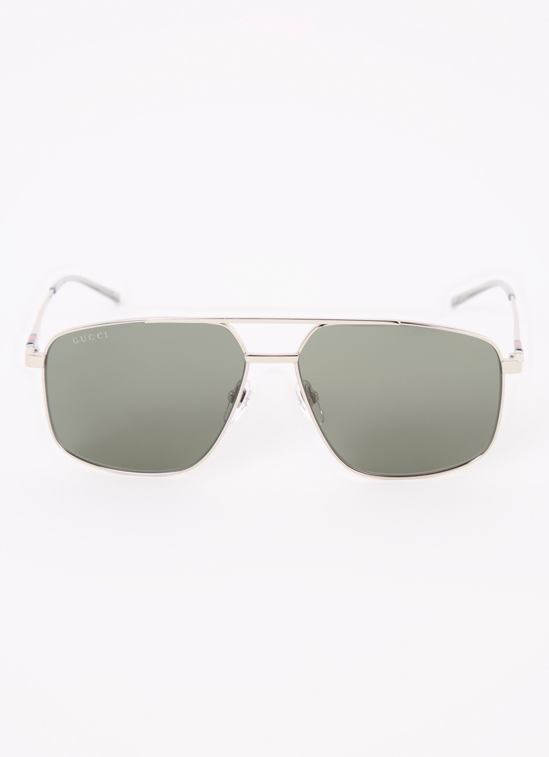 Gucci Piloten zonnebril GG1676S - detail 2 zilver